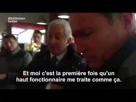 L échange très tendu entre Nicolas Dupont Aignan et le patron du marché