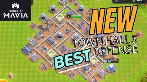 Town Hall 5 Defense Heroes Of Mavia How To Defend The Hall 5 Heroes