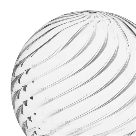 ADORNO BOLA 11 CM PETALIS INCOLOR | Tok&Stok