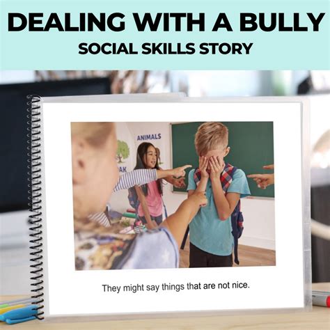 Social Skills Story: Bully | Bullying (Printable PDF) – AdaptEd 4 Special Ed, Inc.