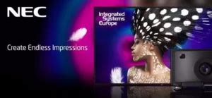 Nec To Create Endless Impressions At Ise Display Daily