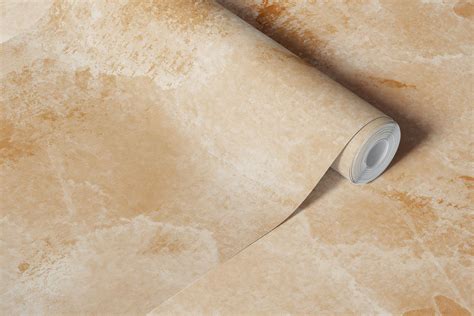 Wabi Sabi Abstract Beige Circle Wallpaper