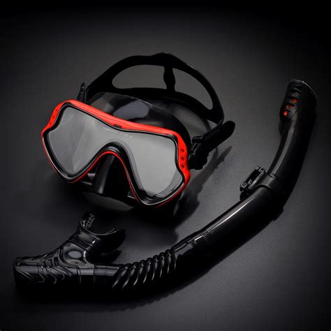 Scuba Diving Goggles Professional Tempered Glass Freediving Snorkeling