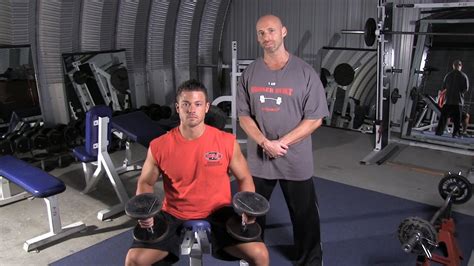 Seated Palms Out Incline Dumbbell Curl Youtube