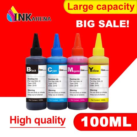 100ml Bottle Universal Dye Refill Ink Kit For Canon PIXMA PGI1400