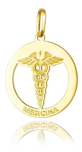 Pingente Medicina Formatura Ouro 18k Profissão Promoção Frete grátis