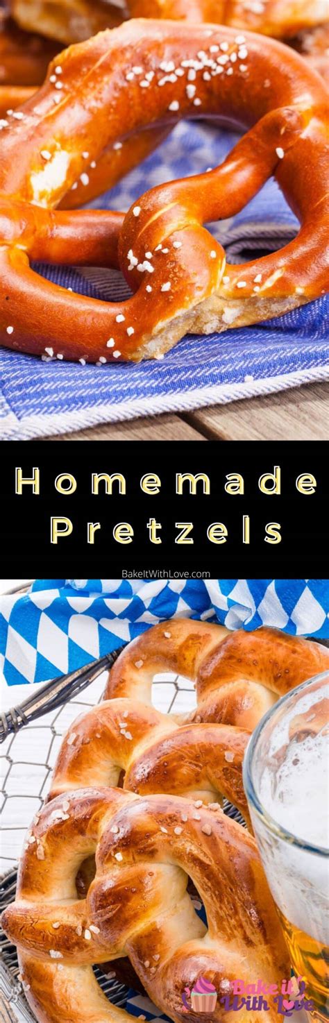 Homemade Soft Pretzels Easy Buttered Pretzels Recipe