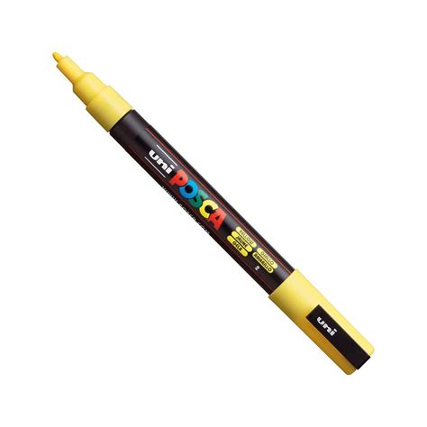 Marker Posca PC 3M Uni żółty yellow