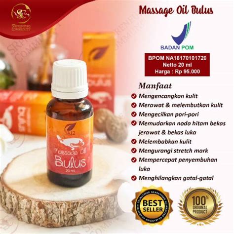 Jual Sr Massage Oil Bulus Minyak Bulus Asli Ori Mibul Shopee