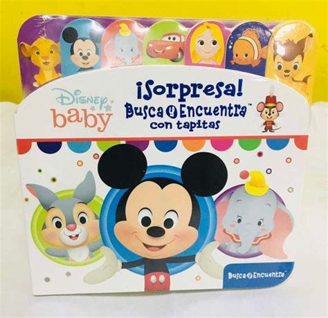 LIBRO DISNEY BABY SORPRESA BUSCA Y ENCUENTRA CON TAPITAS