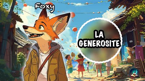 La G N Rosit Histoires Et Contes Pour Enfants Foxy Le Renard Et