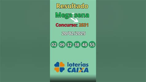 Mega Sena 2831 Resultado - Resultado Mega Sena 2831 #LoteriasCAIXA #JaPensou #caixa #viralshort ...