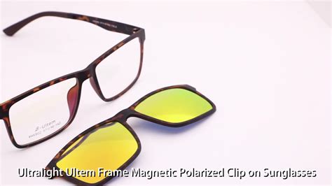 Clip On Sunglasses Magnetic Polarized Uv400 Clic Magnetic Glasses - Buy Clip On Sunglasses ...