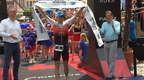 Drei Sport Disziplinen Franzose Chevrot Gewinnt Ironman EM RTL De