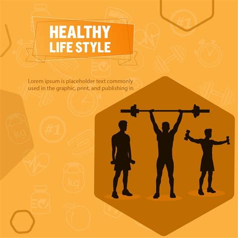 Premium Vector | Health silhouettes people sport healthy and fitness ...