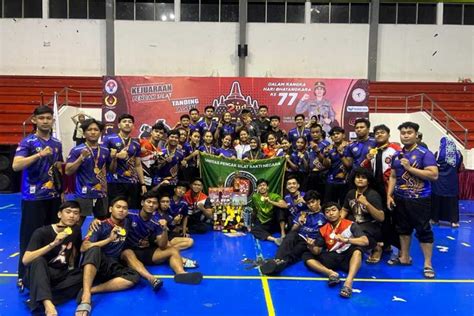 Pencak Silat Unwar Raih Juara Umum I Nasional Balipost