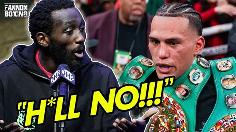 Bad News Terence Crawford Refuses David Benavidez Fight Admits He Can