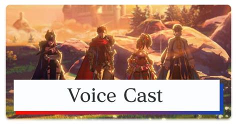 Cast and List of Voice Actors | Fire Emblem Engage (FE Engage)｜Game8