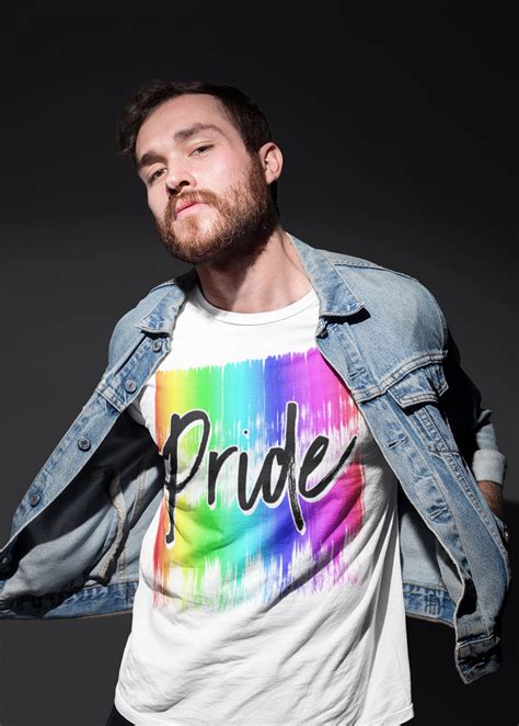 Mens Lgbt T Shirt Pride Shirt Gay Pride Shirts Rainbow T Etsy