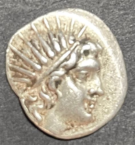 Caria Rhodos Drachm Circa 190 170 BC Catawiki