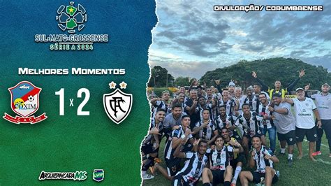 MELHORES MOMENTOS COXIM 1 X 2 CORUMBAENSE CAMPEONATO SUL MATO