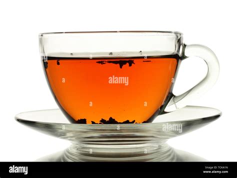 Cup Of Tea Isolated On White Stock Photo Alamy