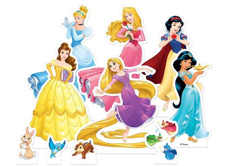 Disney Princess Official Lifesize Cardboard Cutouts Set Of 6