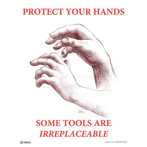 Safety Poster Protect Your Hands Cs954615