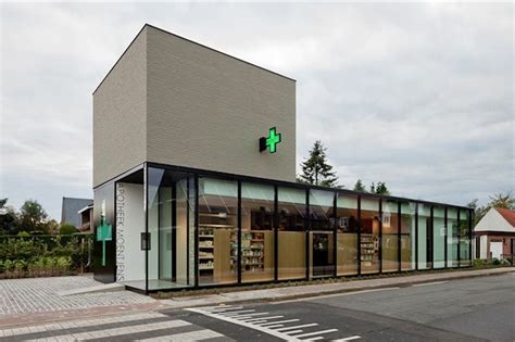 Pharmacy Design Ghent Belgium Pharmacy M By Caan Architectenph1