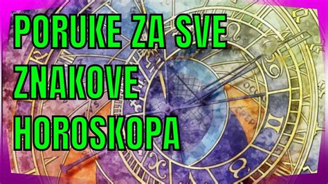 PORUKE ZA SVE ZNAKOVE HOROSKOPA Tarot Tumacenje YouTube