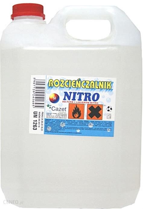 Tynk ROZPUSZCZALNIK NITRO 5L CAZET ROZCIEŃCZALNIK NITRO Opinie i ceny