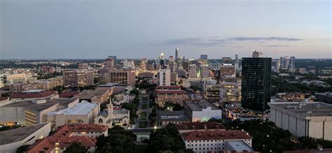 Austin, from the UT tower, the other evening. : r/Austin