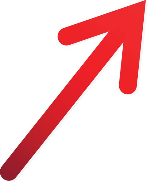 Red arrow Right vector Direction isolated on a white background. Simple red arrow 26593904 ...