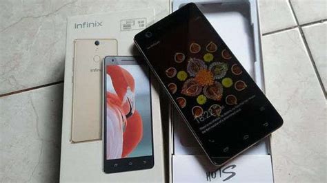 Infinix Hot S Smartphone Elegan Berfingerprint Terjangkau