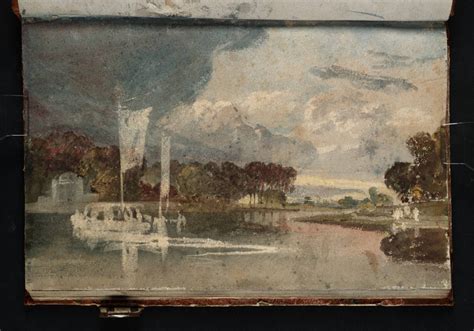 Joseph Mallord William Turner The Thames At Isleworth With The