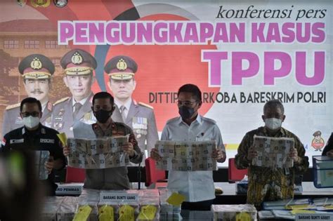 Bareskrim Polri Bongkar Hasil TPPU Peredaran Narkoba Senilai Rp338