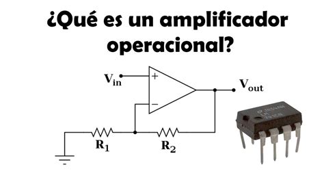 ¿qué Es Un Amplificador Operacional Youtube