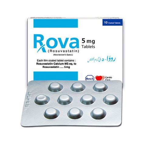 Rova 5mg Tab Pack Size X 10 Khalid Pharmacy Online Pharmacy In