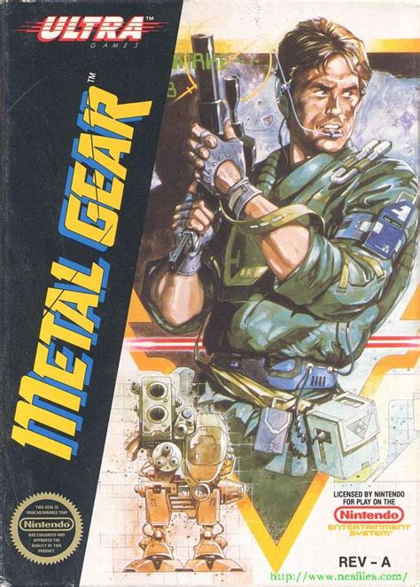 Metal Gear Nes Cover Metal Gear Know Your Meme