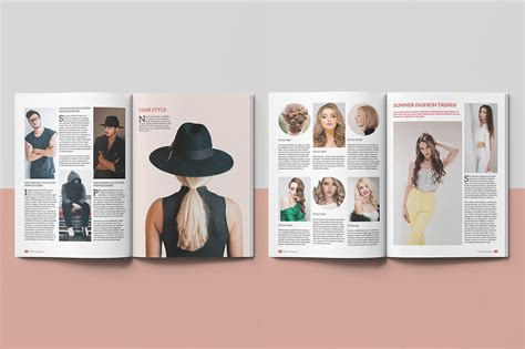 Fashion Magazine Template :: Behance