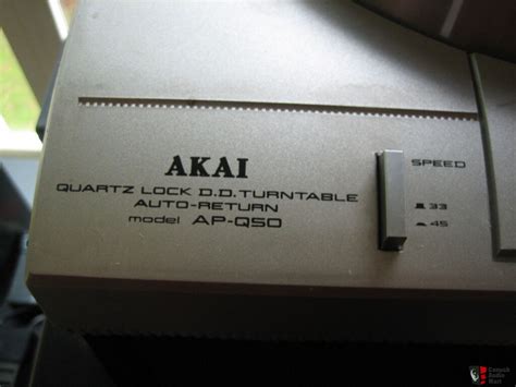 Akai APQ 50 Direct Drive Semi Automatic Turntable Photo 684324 US