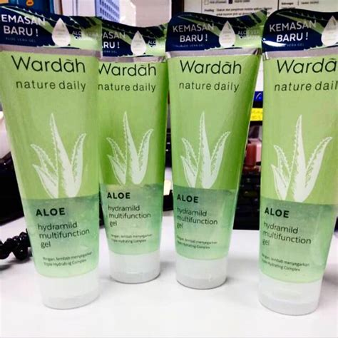 Wardah Aloe Vera Hydramild Multifunction Gel Hydrating Lotion Nature