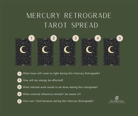 Mercury Retrograde Tarot Spread August 2023 — The Naked Tarot