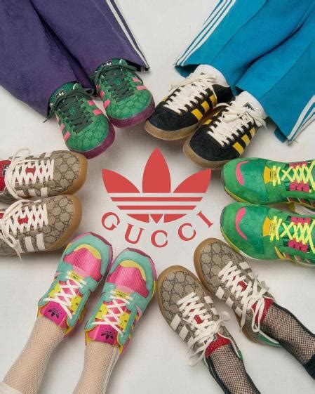 Gucci Versiona Las Zapatillas Gazelle En Su Nueva Colección Junto A Adidas