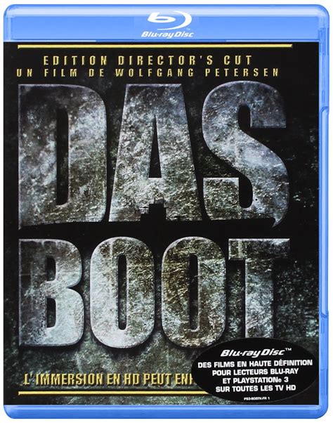 Das Boot Blu Ray Fr Import Amazonde Prochnow Jurgen Gronemeyer