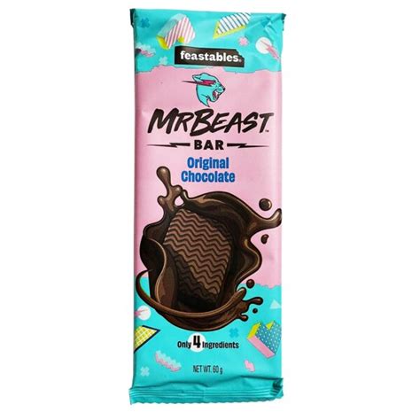 Feastables Mr Beast Milk Chocolate Bar 60g Kaufen 499