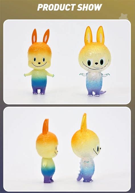 Popmart Mini Labubu Stand Zimomo Bosons Figurine Set BNIB Hobbies