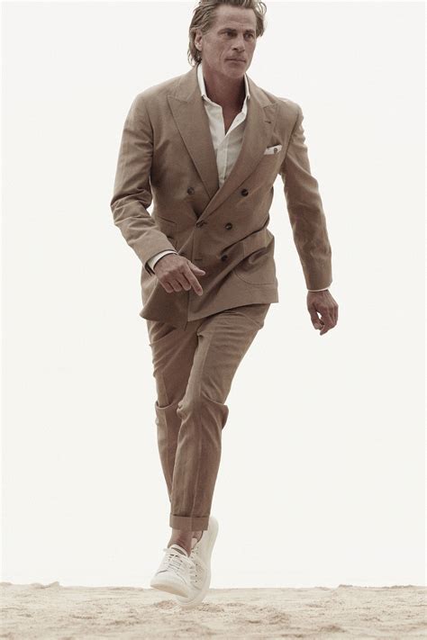 Brunello Cucinelli Spring Menswear Collection Vogue Suits And