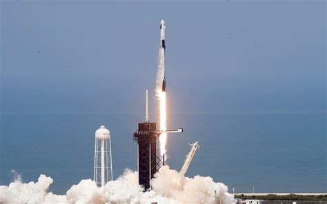 SpaceX Makes History With First-Ever Human Rocket Launch For NASA