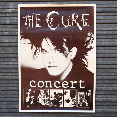 The Cure Vintage Poster 80s - Etsy